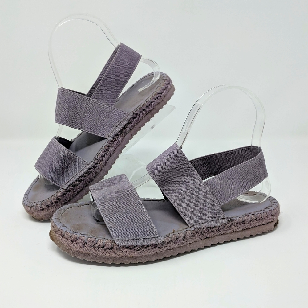 Grey sandals